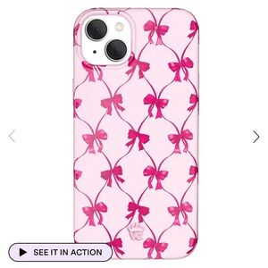 Velvet Caviar Pink Ribbon Phone Case iPhone 14 Pro